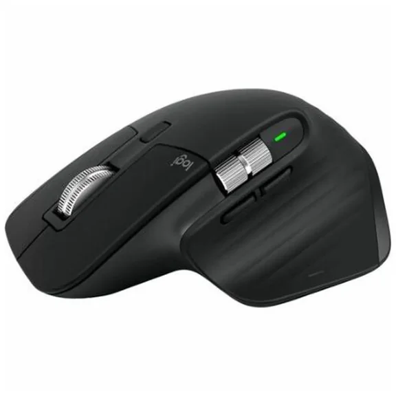 Logitech MX Master 3S Black 7 Buttons 2 x Wheels Bluetooth Bluetooth Wireless Darkfield high precision Gaming Mouse
