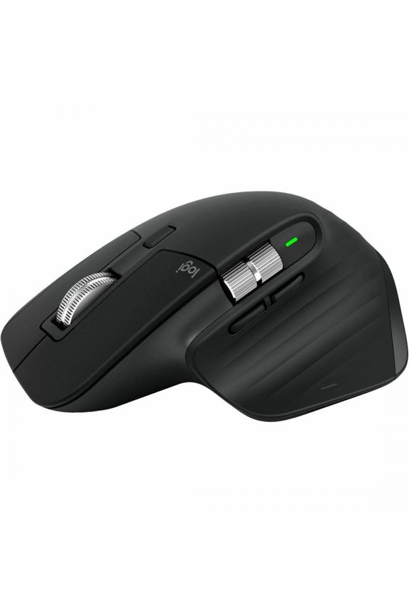 MX Master 3S - Performance Wireless Mouse with Ultra-fast Scrolling, Ergo, 8K DPI, Track on Glass, Quiet Clicks, Bluetooth, Windows, Linux, Chrome, Black