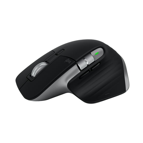 Logitech MX Master 3S for Mac Performance Wireless Mouse, Space Gray, Space Gray