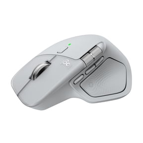 Logitech MX Master 4, Ergonomic Wireless Mouse with Advanced Performance Haptic Feedback, Pale Gray
