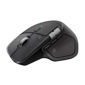 Open Box Logitech MX Master 4, Ergonomic Wireless Mouse with Advanced Performance Haptic Feedback, Ultra-Fast Scrolling, Black