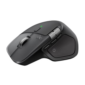 Logitech MX Master 4 for Mac, Ergonomic Bluetooth Mouse with Advanced Performance Haptic Feedback, Ultra-Fast Scrolling, USB-C Charging, Space Black