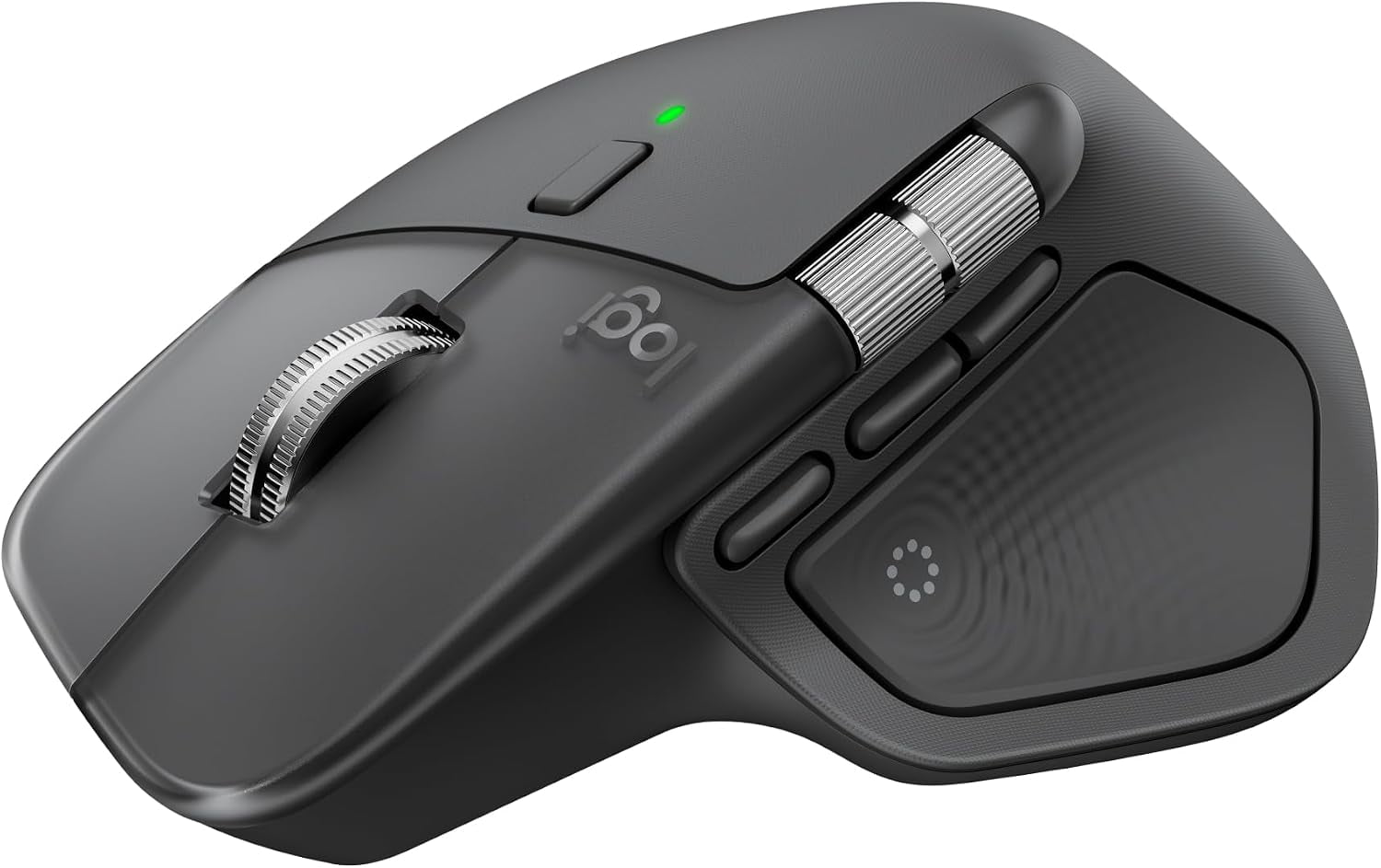 Logitech MX Master 4 Wireless Mouse Black, Ergonomic Rechargeable ...