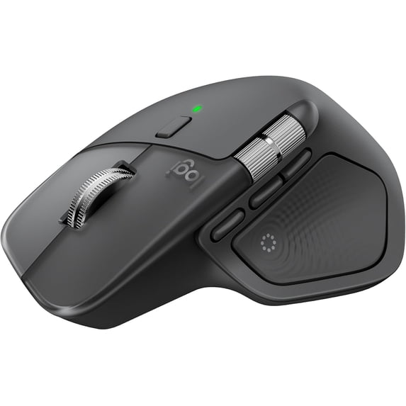 Logitech MX Master 4 Wireless Mouse Black, Ergonomic Rechargeable ...