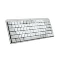 thumbnail image 1 of Logitech MX Mechanical Mini for Mac Wireless Illuminated Keyboard, Low-Profile Performance Switches, Tactile Quiet Keys, Backlit, Bluetooth, USB-C, Apple, iPad - Pale Grey, 1 of 10