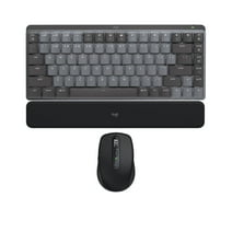 Logitech MX Mechanical Mini Tactile Keyboard - Graphite w/Mouse & Palm Rest