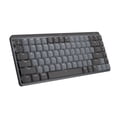 thumbnail image 1 of Logitech MX Mechanical Mini Wireless Illuminated Keyboard, Clicky Switches, Backlit, Bluetooth, USB-C, macOS, Windows, Linux, iOS, Android, Graphite, 1 of 15