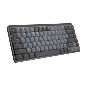 Logitech MX Mechanical Mini Wireless Illuminated Keyboard, Clicky Switches, Backlit, Bluetooth, USB-C, macOS, Windows, Linux, iOS, Android, Graphite