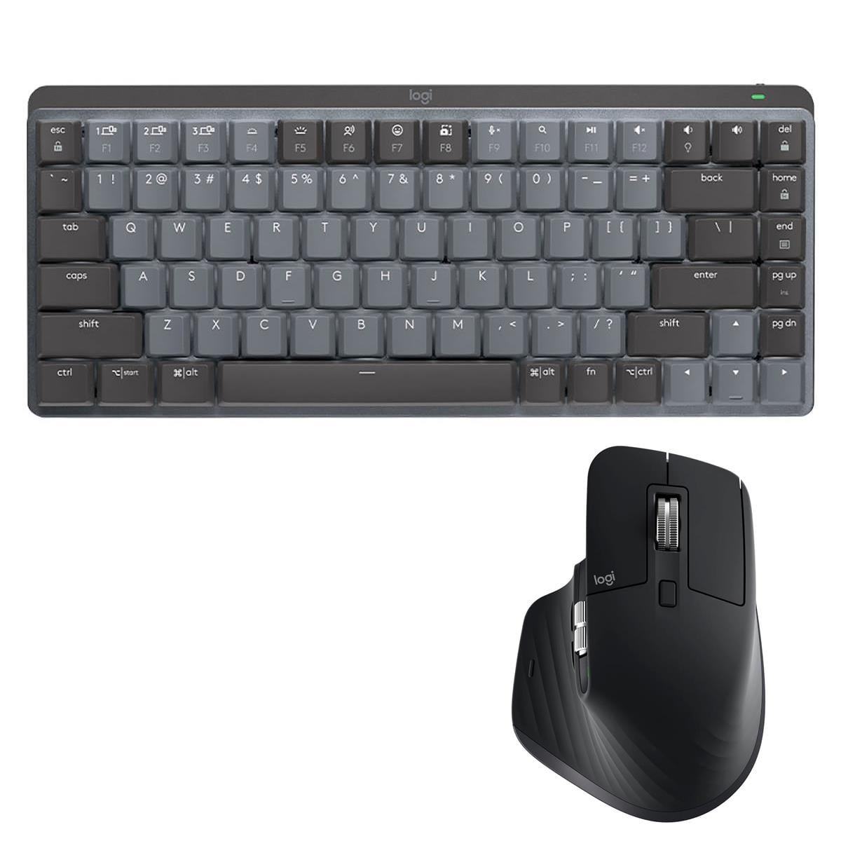 Logitech MX Mechanical Mini Wireless Illuminated Keyboard, Linear