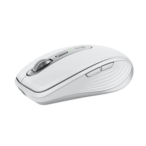 Logitech MX Anywhere 3S for Mac, Compact Wireless Bluetooth Mouse, 8K DPI Any-Surface Tracking, Quiet Clicks, USB C, Wireless Mouse for MacBook Pro, Macbook Air, iMac, iPad, Pale Gray