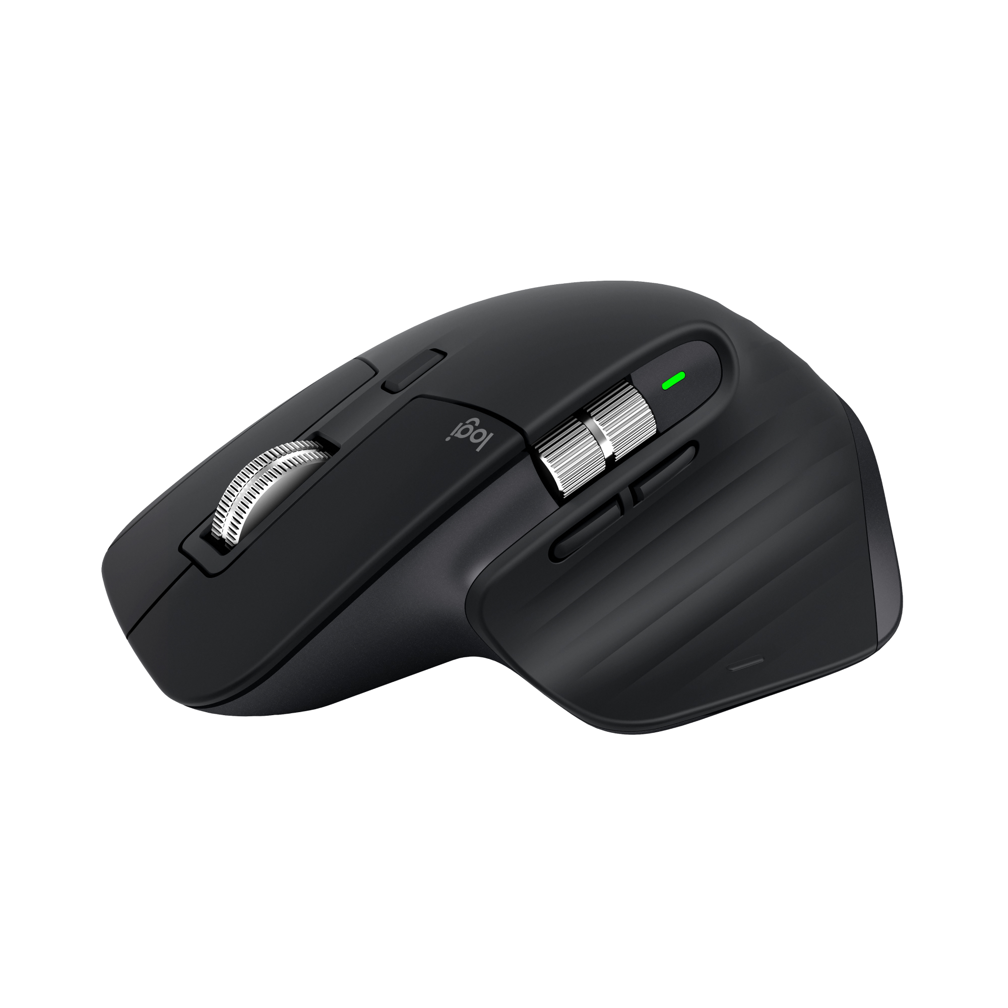 Logitech Master Series MX Master 3S Performance Wireless Mouse, Black, Bluetooth, Black - image 1 of 11