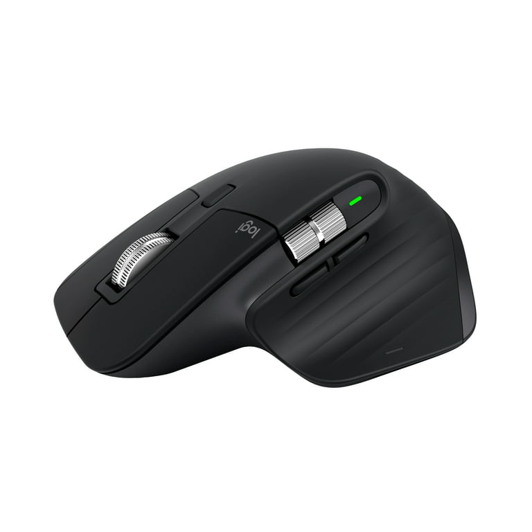 vin Dingy Reparation mulig Logitech Master Series MX Master 3S Performance Wireless Mouse, Black -  Walmart.com