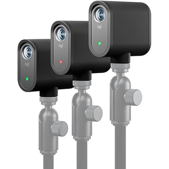 Logitech Core 3 Pack Mevo Start, Wireless Live Stream Cam, 1080p Full HD, Smart App, LTE/Wi-Fi