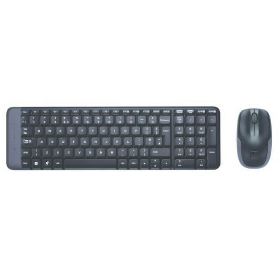 Logitech-Mk220 - Wireless Keyboard and Mouse Combo - Black