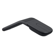 Logitech Mobi Fold, Ultra-Portable Travel Mouse, Small and Light, Touch Scroll, Quiet Clicks, 4K DPI, Bluetooth, Graphite