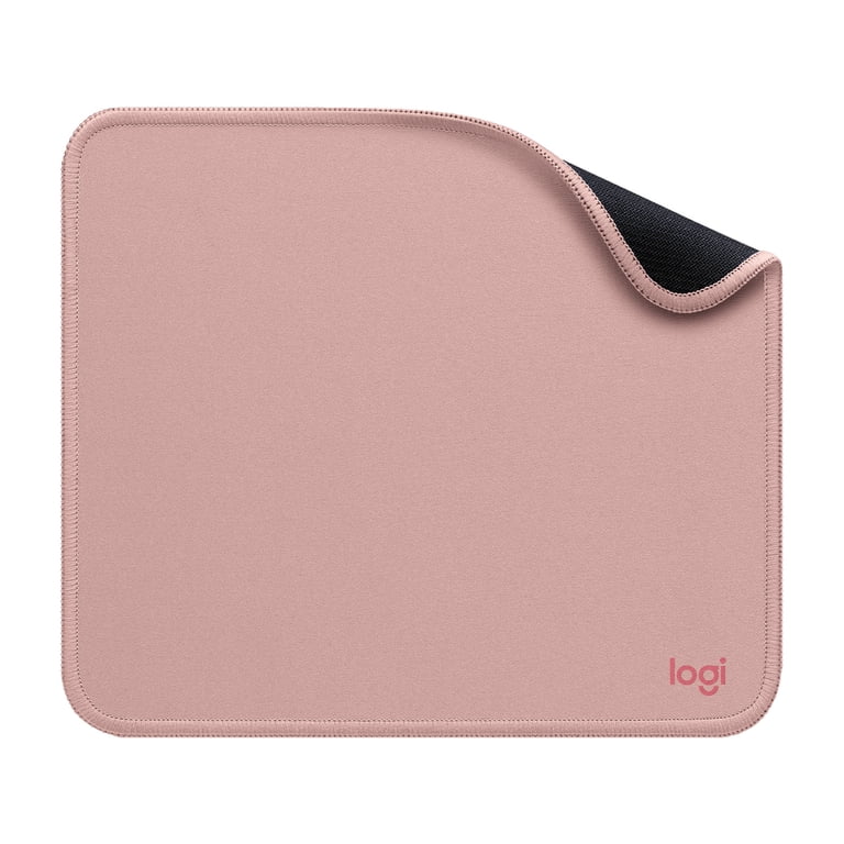 Logitech Studio Series Desk Mat & MX Palm Rest – Large Spill-Resistant Desk Pad With Wrist Support, Mid-Grey