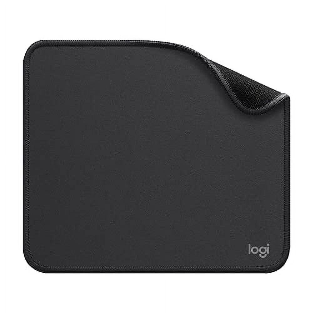 Logitech Mouse Pad Studio Series, Computer Mouse Mat with AntiSlip Rubber Base, Easy Gliding