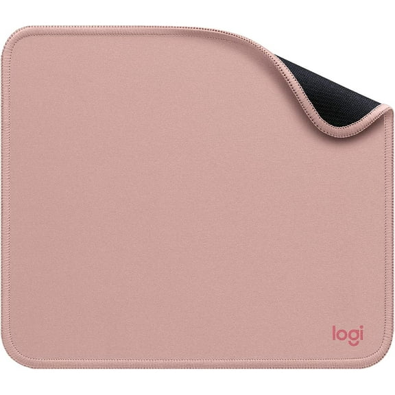 Logitech Mouse Pad - Studio Series, Computer Mouse Mat with Anti-Slip Rubber Base, Easy Gliding, Spill-Resistant Surface, Durable Materials, Portable, in a Fresh Modern Design