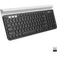 thumbnail image 1 of Pre-Owned Logitech Multi-Device K780 - Keyboard - Bluetooth - black, 1 of 5