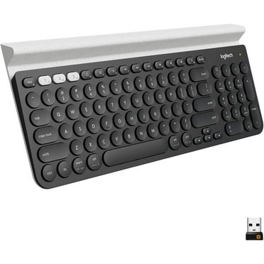 Pre-Owned Logitech Multi-Device K780 - Keyboard - Bluetooth - black