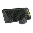 thumbnail interactive-video image 1 of Logitech ICON COMBO, Bluetooth keyboard and mouse combo, comfortable typing, programmable keys and buttons - Graphite, 1 of 14