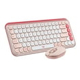 thumbnail interactive-video image 1 of Logitech POP ICON Combo, Bluetooth Keyboard and Mouse Combo, Comfortable Typing, programmable Keys and Buttons, Rose, 1 of 14
