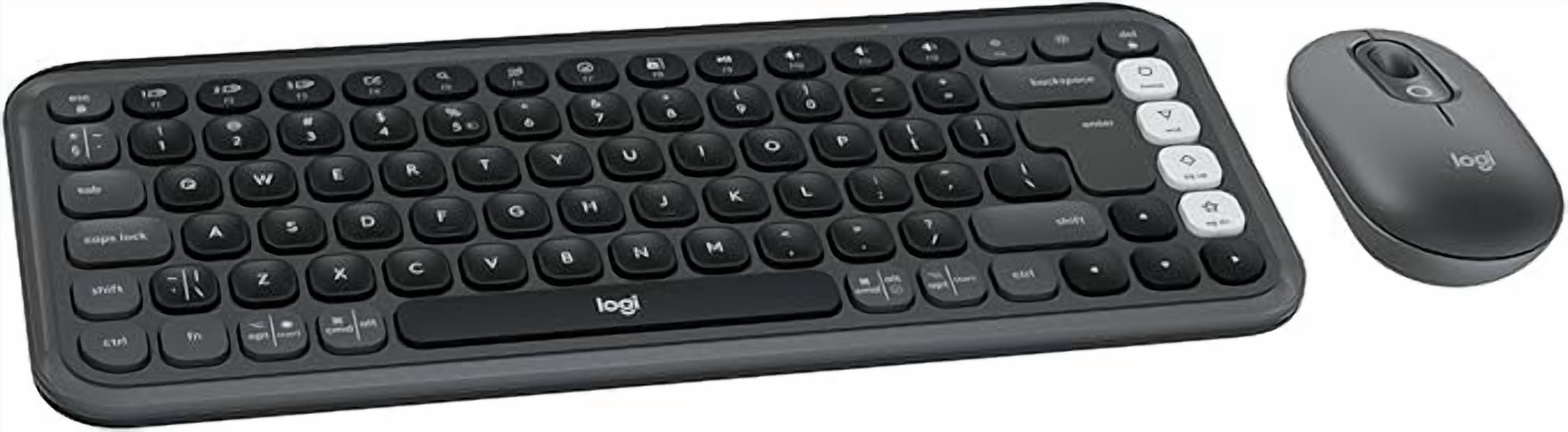 Logitech POP ICON Combo, Bluetooth Keyboard and Mouse Combo ...