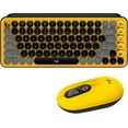 thumbnail image 1 of Logitech POP Keys & Mouse Combo Wireless Mechanical Keyboard Emoji Keys YELLOW, 1 of 7