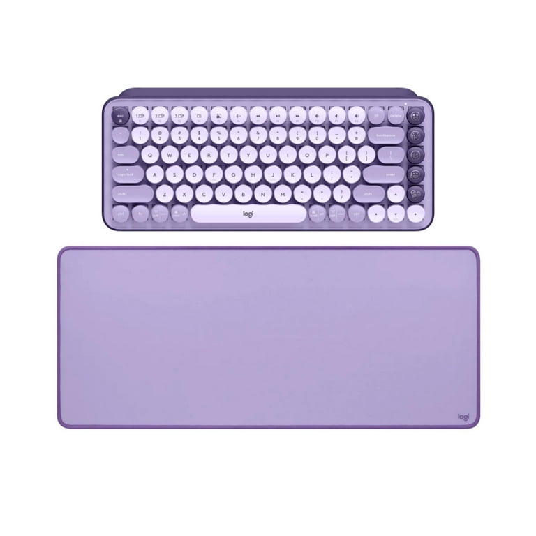 注目ブランド Mechanical Wireless Keys POP Logitech Keyboard Keys w/Emoji キーボード