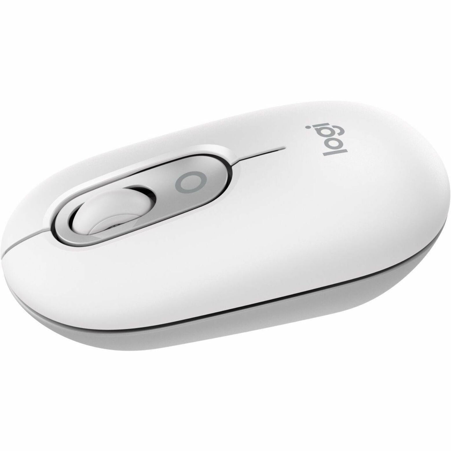 Logitech POP Mouse, Wireless, Customizable Emoji, SilentTouch Technology, Multi-Device, Off-white