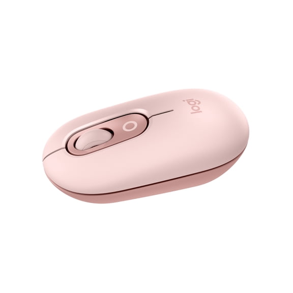 Logitech POP Mouse, Compact and Portable Wireless Rose
