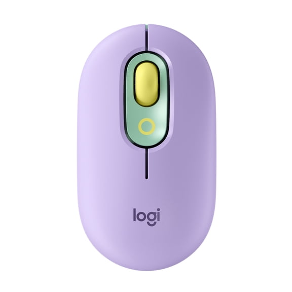 Logitech POP Mouse, Wireless Mouse with Customizable Emojis, SilentTouch Technology, Bluetooth, Daydream