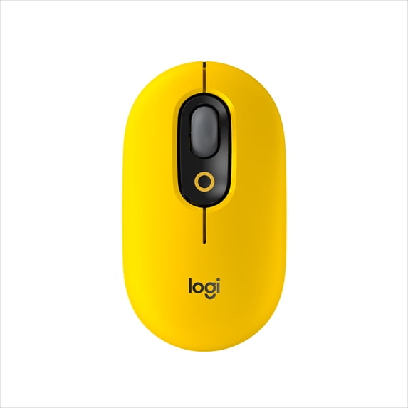 Logitech Pop Silent Wireless Mouse with Customizable Emoji