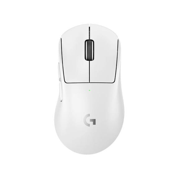 Logitech G PRO X SUPERLIGHT 2 DEX LIGHTSPEED Wireless Gaming Mouse, 60g Pro-Grade Lightweight Mouse With 5 Programmable Buttons, 32k DPI Sensor, USB-C Charging, for PC/Mac, White