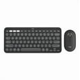 thumbnail image 1 of Logitech Pebble 2 Combo Wireless Quiet Keyboard and Mouse, Customisable, Logi Bolt, Bluetooth, Easy-Switch for Windows, macOS, iPadOS, Chrome - Tonal Graphite, 1 of 16