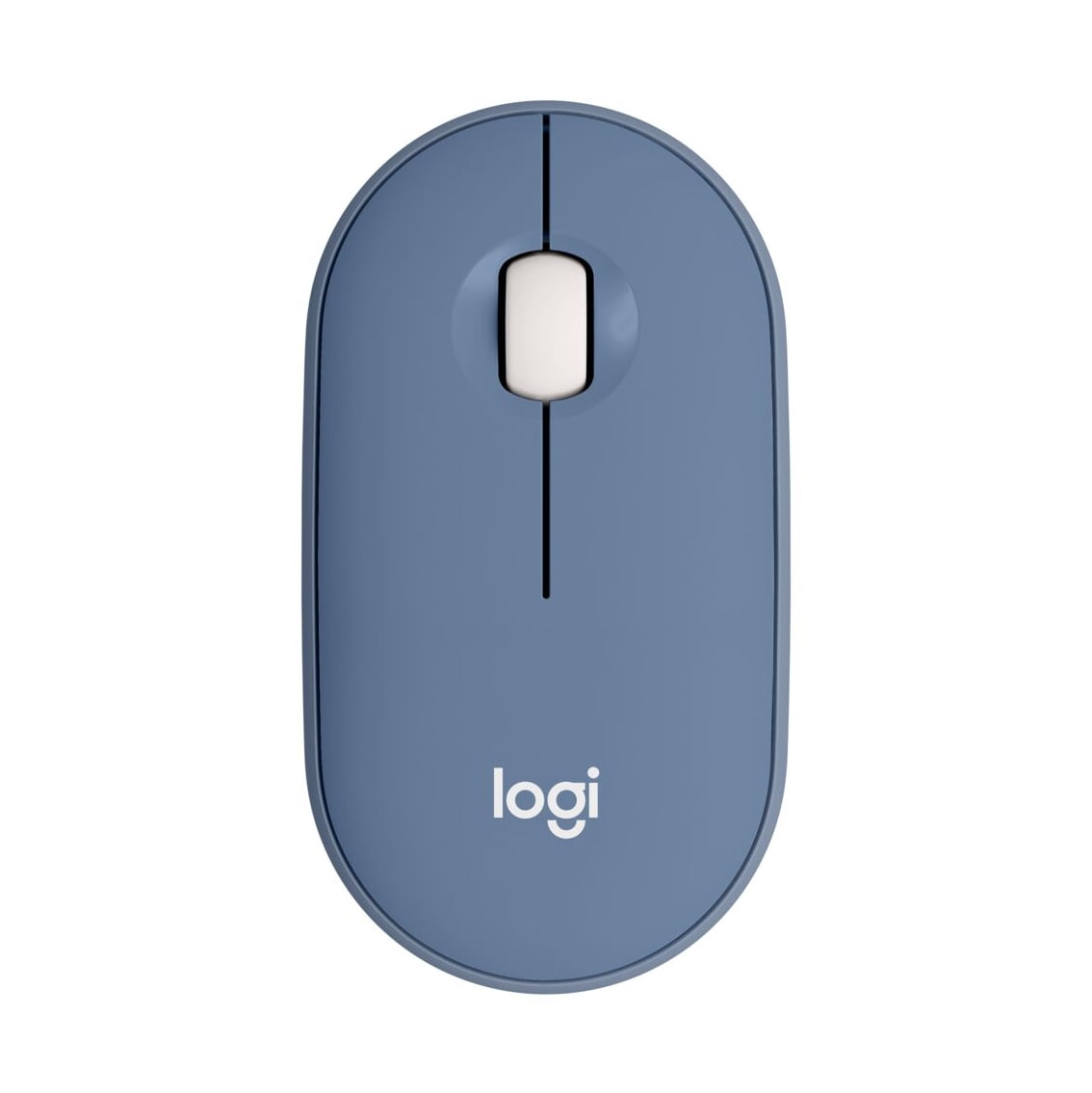 Logitech Pebble Wireless Mouse, Bluetooth, 2.4 GHz Receiver, Silent, Quiet  Clicks, Blueberry 