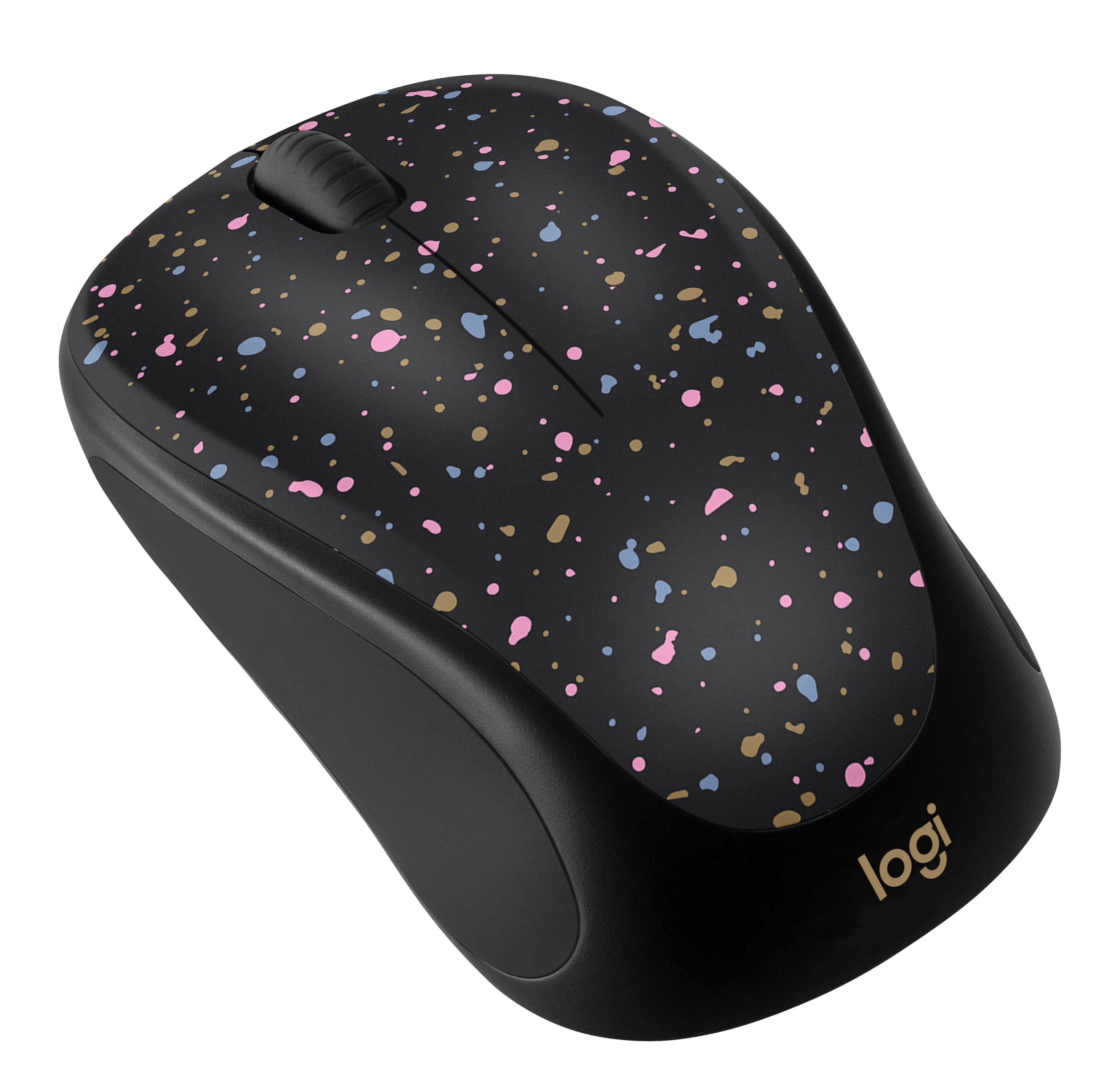 Logitech Plug & Play Optical Wireless Mouse, Black, Walmart Exclusive