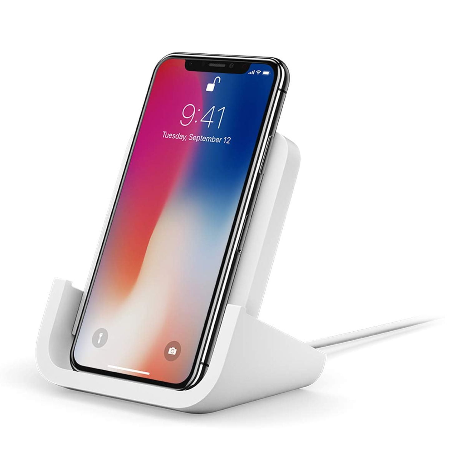 Logitech Powered Wireless Charging Stand for iPhone 8 8 Plus X XS XS Max and XR C40