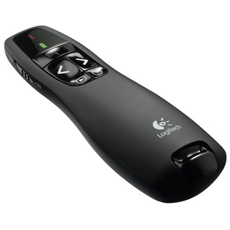 Logitech R400 Wireless Presenter, Presentation Clicker Remote