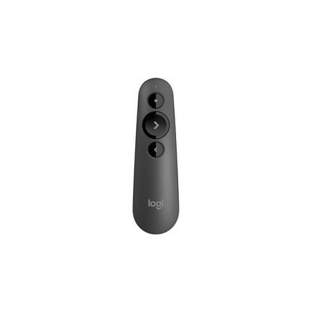 Logitech - R500s Presenter Bluetooth and USB Presentation Clicker - Graphite