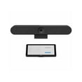 thumbnail image 1 of Logitech Rally Bar Huddle + TAP IP Video Conference Equipment - For Huddle Space - 1920 x 1080 Video (Live) - Full HD - 1 x Network (RJ-45) - 1 x HDMI In - 1 x HDMI Out - USB - Gigabit Ethernet - W..., 1 of 3