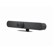 Logitech Rally Bar Mini - جهاز مؤتمرات الفيديو - معتمد من Zoom ، معتمد لفرق Microsoft - الجرافيت - متوافق مع TAA