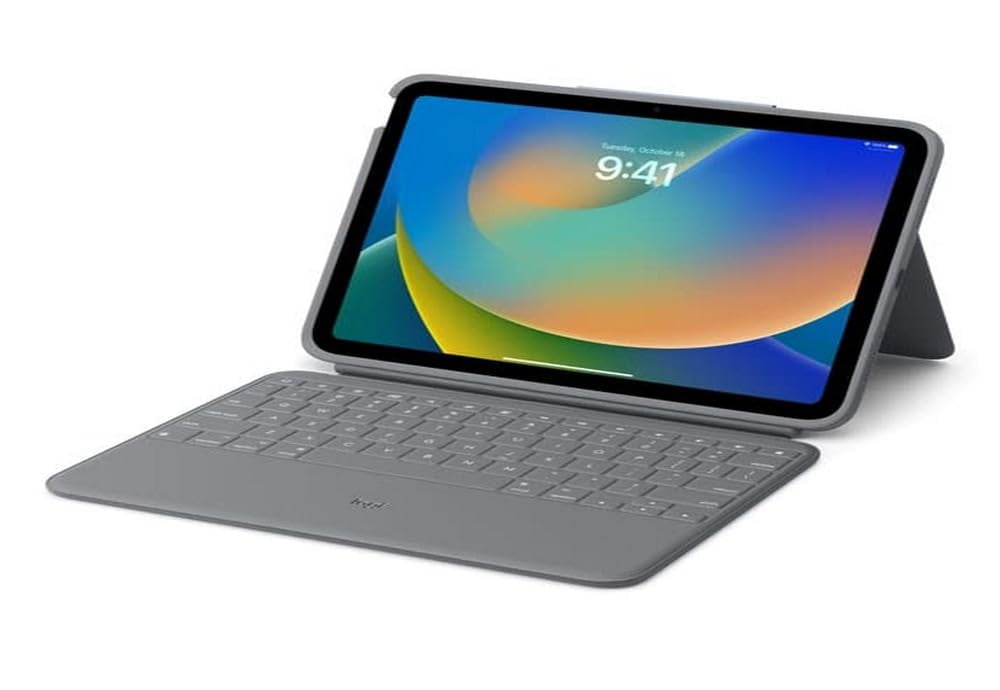 Logitech Rugged Folio for iPad (10th Generation) - Graphite