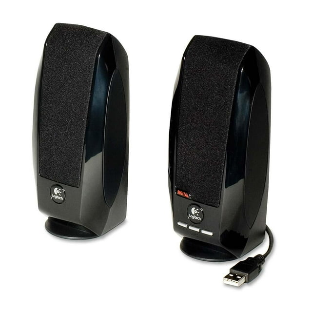 Logitech S-150 2.0 Speaker System - 1.20 W RMS - Black