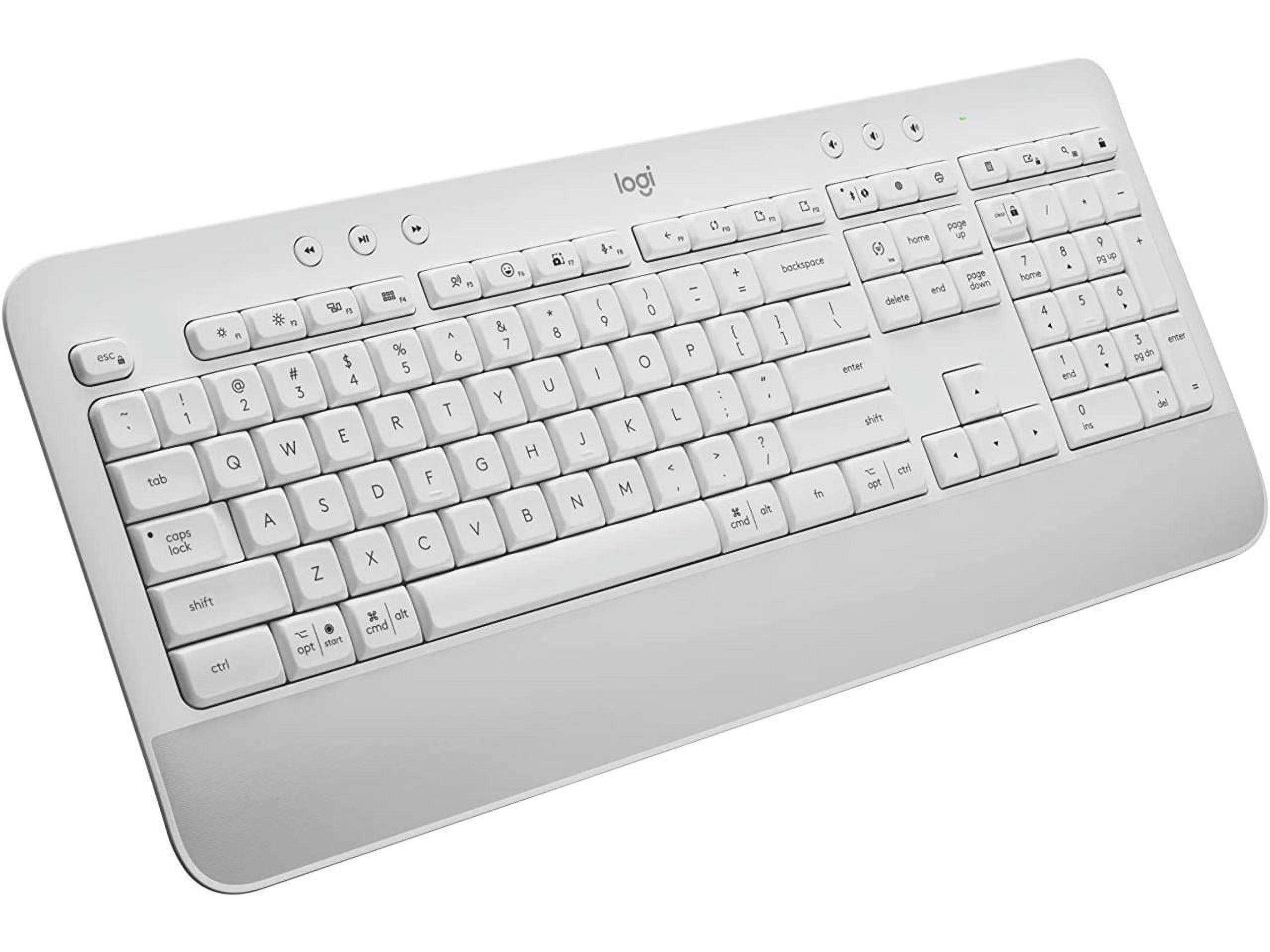Logitech Signature K650 Comfort FullSize Wireless Keyboard with Wrist