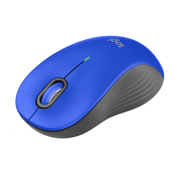 Logitech Signature M550 L Full Size Wireless Mouse, For Large Sized Hands, 2-Year Battery, Silent Clicks, Bluetooth, Blue