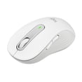 thumbnail image 1 of Logitech Signature M650 L Full Size Wireless Mouse - For Large Sized Hands, 2-Year Battery, Silent Clicks, Customizable Side Buttons, Bluetooth, Off-white, 1 of 10