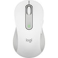 thumbnail image 1 of Logitech Signature M650 Mouse - Optical - Wireless - 32.81 ft - Bluetooth - Off White - USB - 4000 dpi - Scroll Wheel - 5 Button(s) - 5 Programmable Button(s) - Large Hand/Palm Size - Left-handed -..., 1 of 6