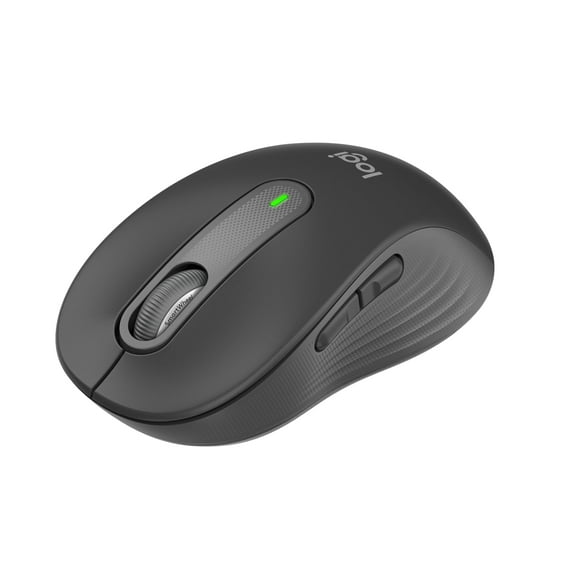 Logitech Signature M650 Wireless Mouse - For Small to Medium Sized Hands, 2-Year Battery, Silent Clicks, Customizable Side Buttons, Bluetooth, Graphite