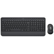 Logitech MK670 Ergonomic Wireless Keyboard/Mouse Combo, Windows/Mac ...